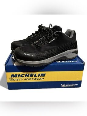 Michelin Latitude Tour Alloy Toe Athletic Work Shoe Men’s 9 Wide Black w/ Box